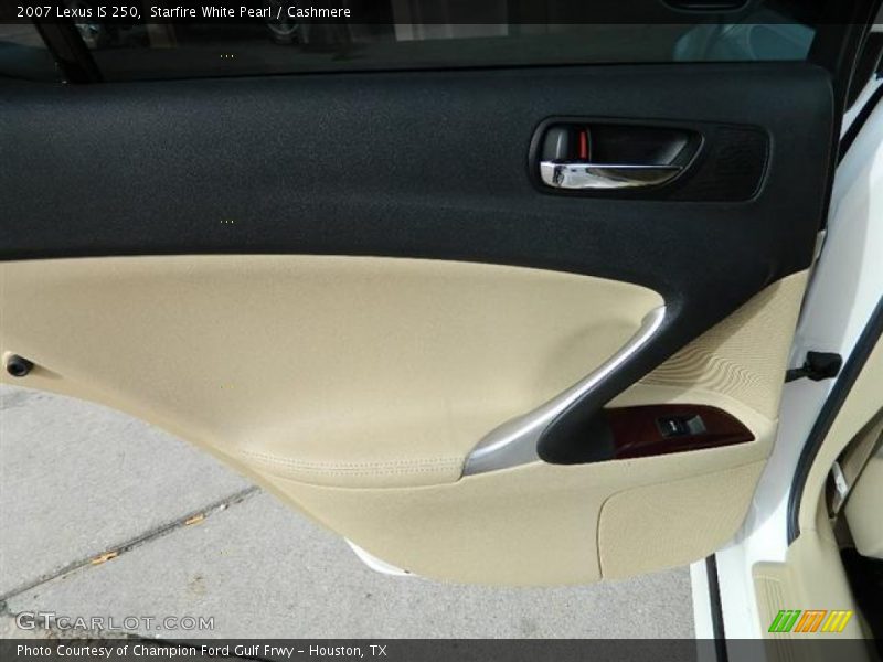 Starfire White Pearl / Cashmere 2007 Lexus IS 250