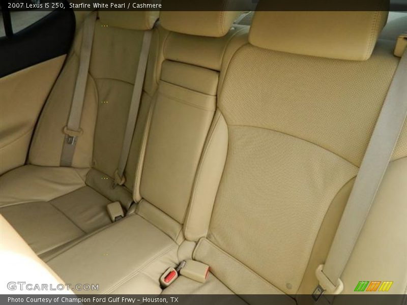 Starfire White Pearl / Cashmere 2007 Lexus IS 250