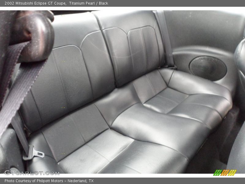 Rear Seat of 2002 Eclipse GT Coupe