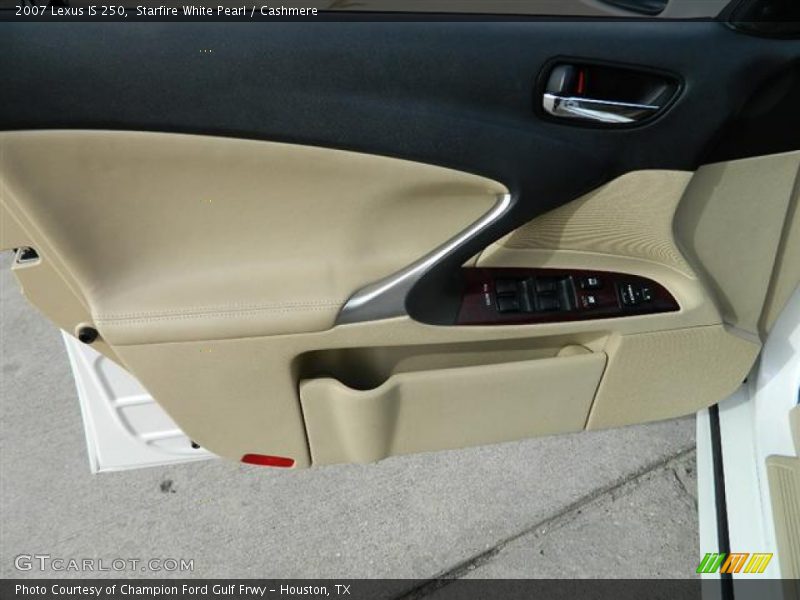 Starfire White Pearl / Cashmere 2007 Lexus IS 250