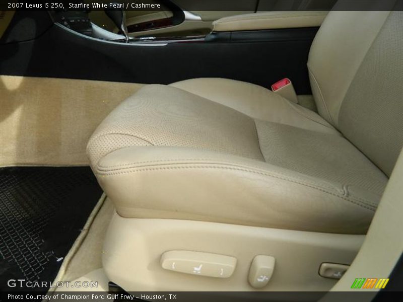 Starfire White Pearl / Cashmere 2007 Lexus IS 250