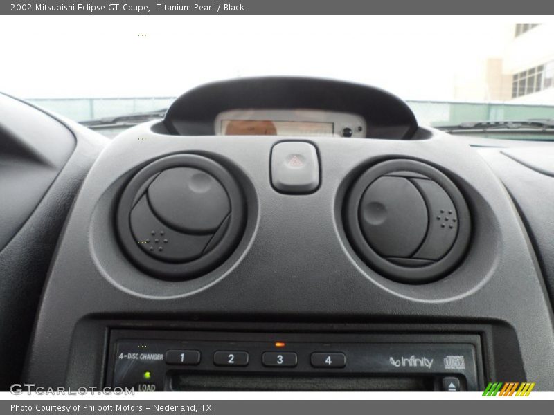 Titanium Pearl / Black 2002 Mitsubishi Eclipse GT Coupe