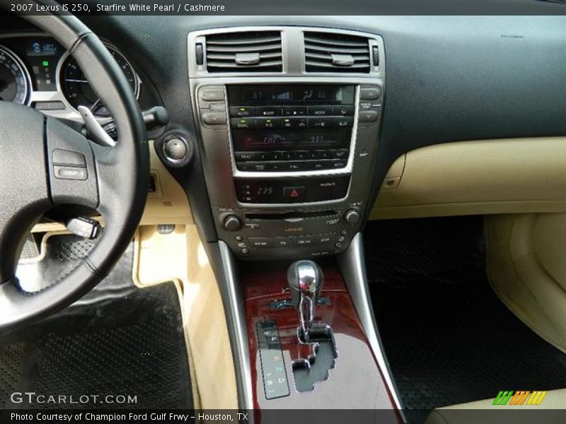 Starfire White Pearl / Cashmere 2007 Lexus IS 250