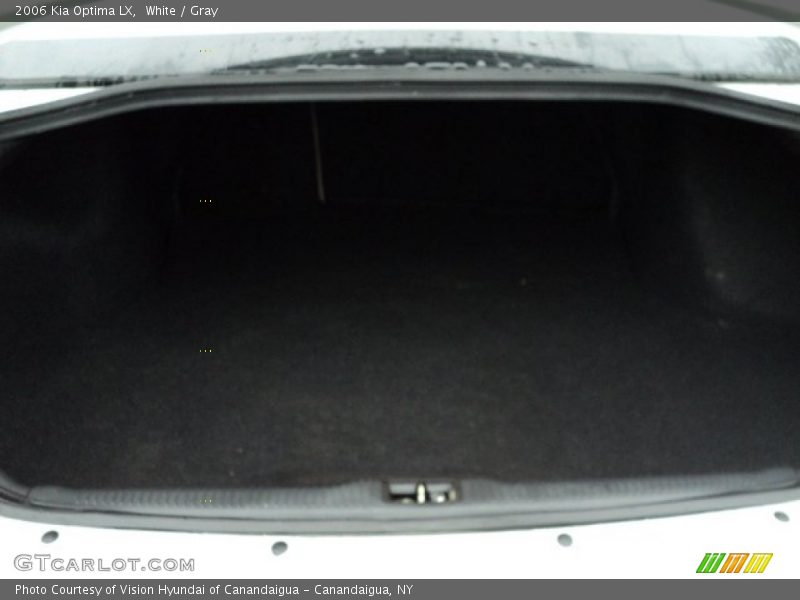 White / Gray 2006 Kia Optima LX