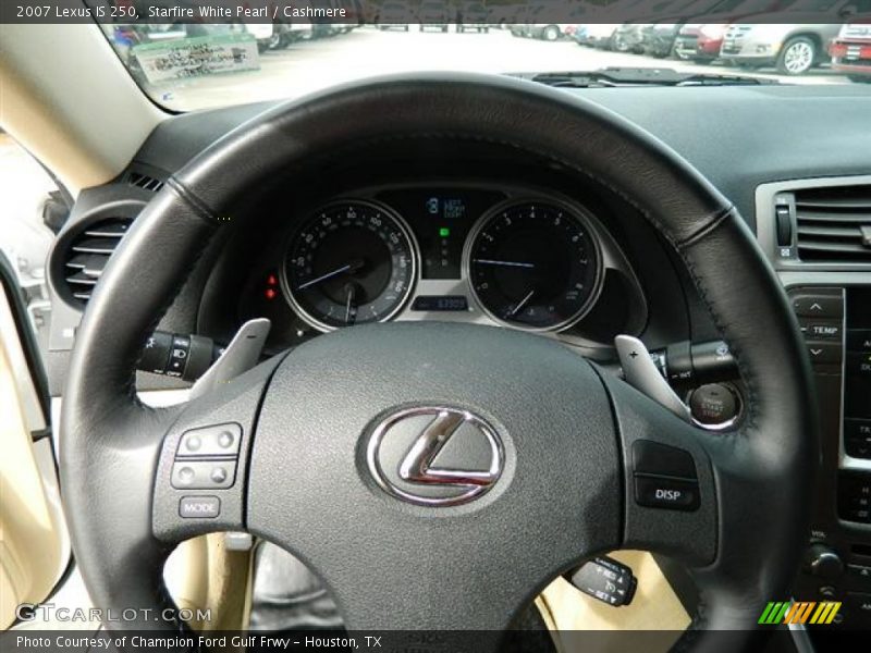Starfire White Pearl / Cashmere 2007 Lexus IS 250