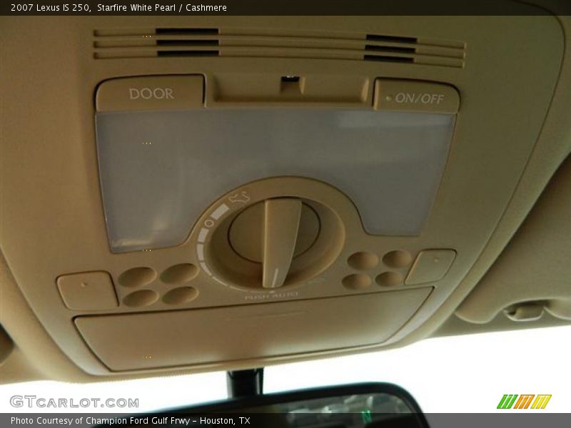 Starfire White Pearl / Cashmere 2007 Lexus IS 250