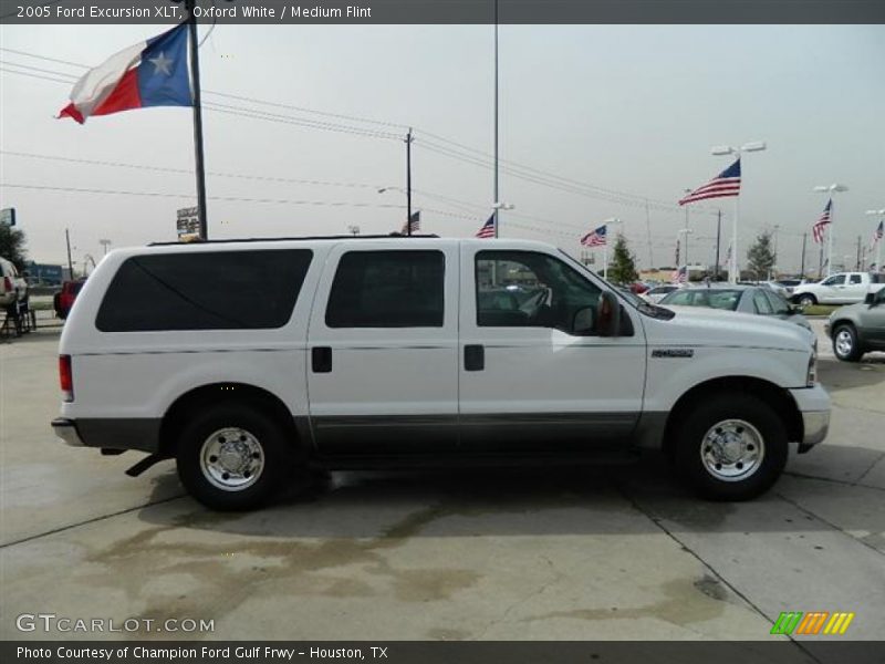 Oxford White / Medium Flint 2005 Ford Excursion XLT