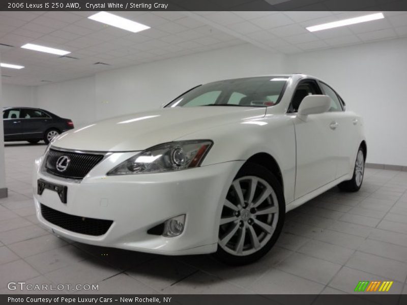 Crystal White / Sterling Gray 2006 Lexus IS 250 AWD