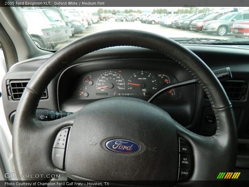 Oxford White / Medium Flint 2005 Ford Excursion XLT