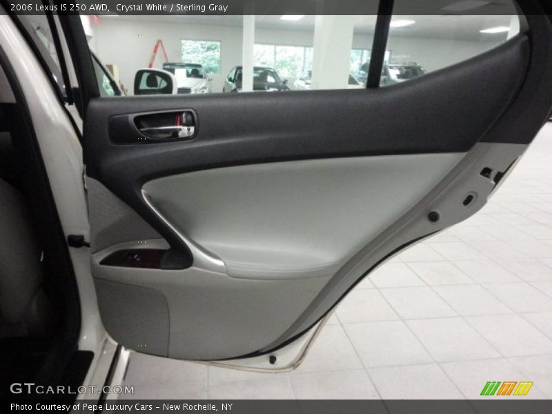 Crystal White / Sterling Gray 2006 Lexus IS 250 AWD