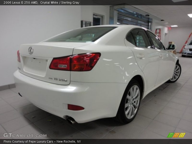 Crystal White / Sterling Gray 2006 Lexus IS 250 AWD