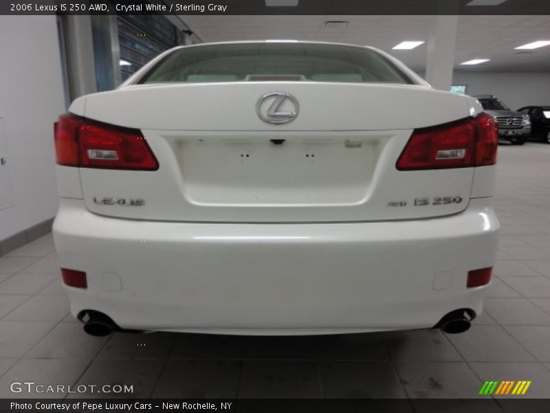 Crystal White / Sterling Gray 2006 Lexus IS 250 AWD