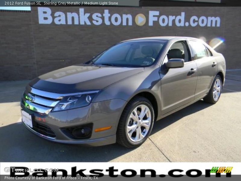 Sterling Grey Metallic / Medium Light Stone 2012 Ford Fusion SE
