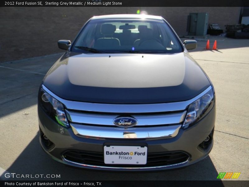 Sterling Grey Metallic / Medium Light Stone 2012 Ford Fusion SE