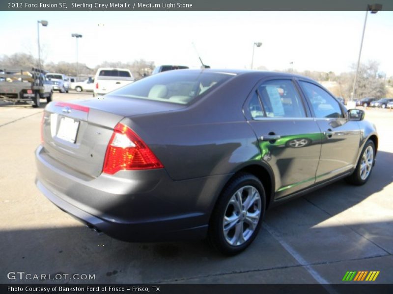 Sterling Grey Metallic / Medium Light Stone 2012 Ford Fusion SE
