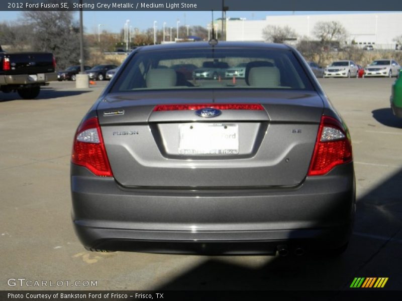 Sterling Grey Metallic / Medium Light Stone 2012 Ford Fusion SE