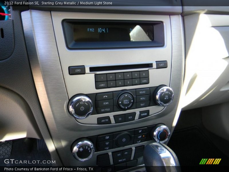 Sterling Grey Metallic / Medium Light Stone 2012 Ford Fusion SE
