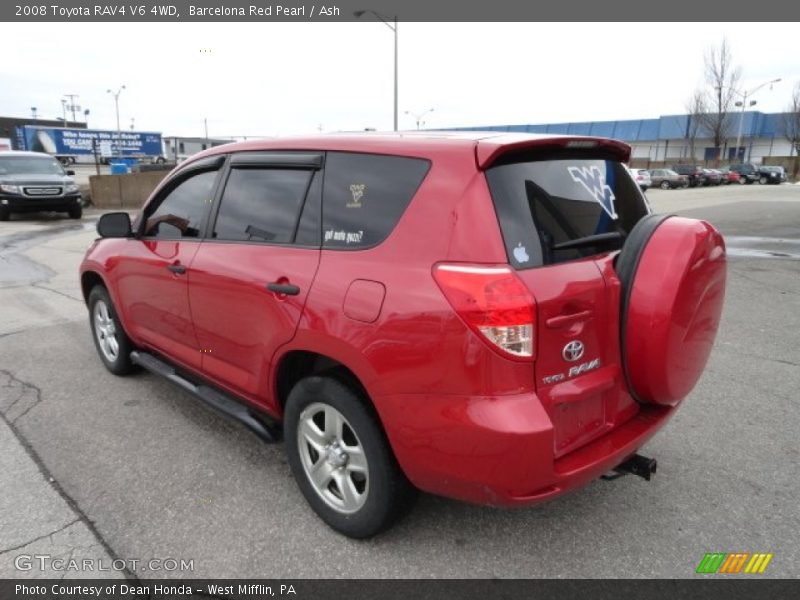 Barcelona Red Pearl / Ash 2008 Toyota RAV4 V6 4WD