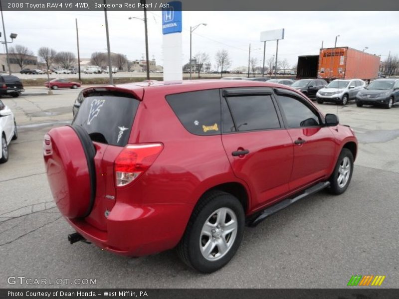 Barcelona Red Pearl / Ash 2008 Toyota RAV4 V6 4WD