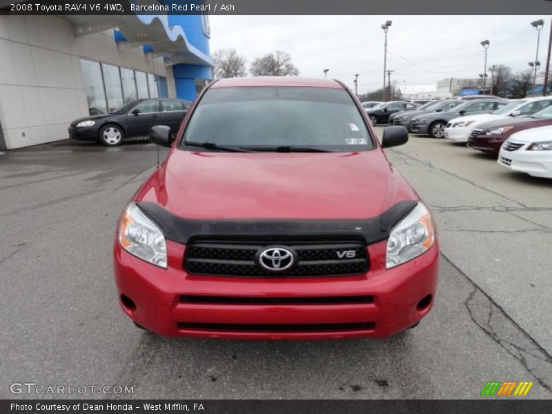 Barcelona Red Pearl / Ash 2008 Toyota RAV4 V6 4WD