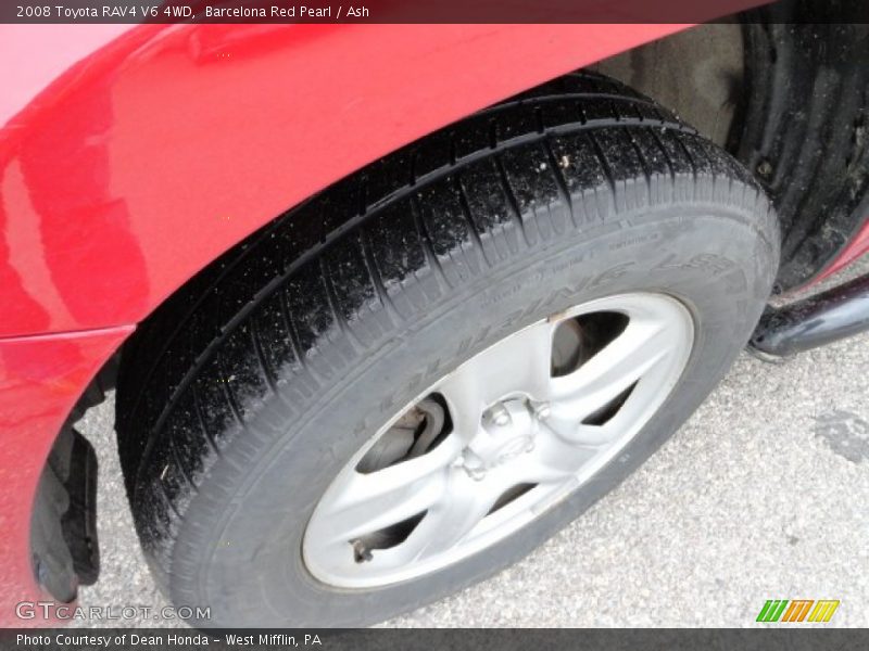 Barcelona Red Pearl / Ash 2008 Toyota RAV4 V6 4WD