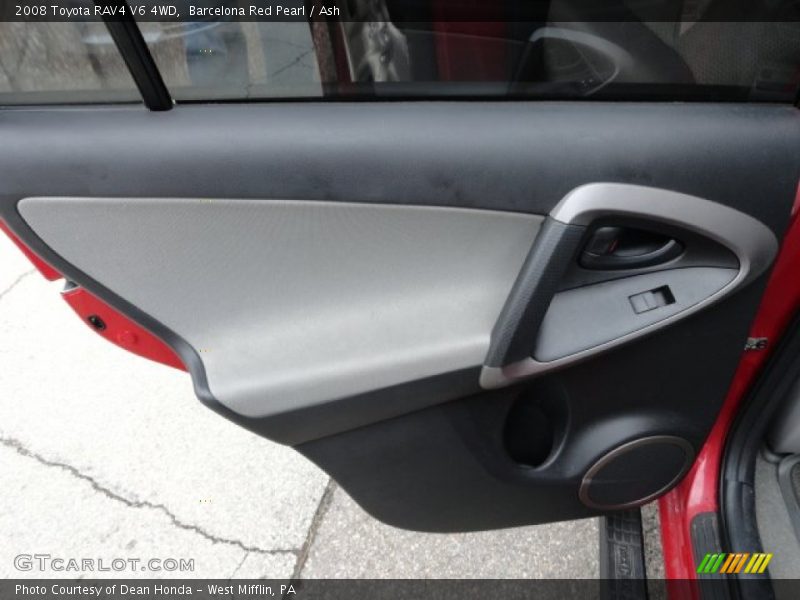 Barcelona Red Pearl / Ash 2008 Toyota RAV4 V6 4WD