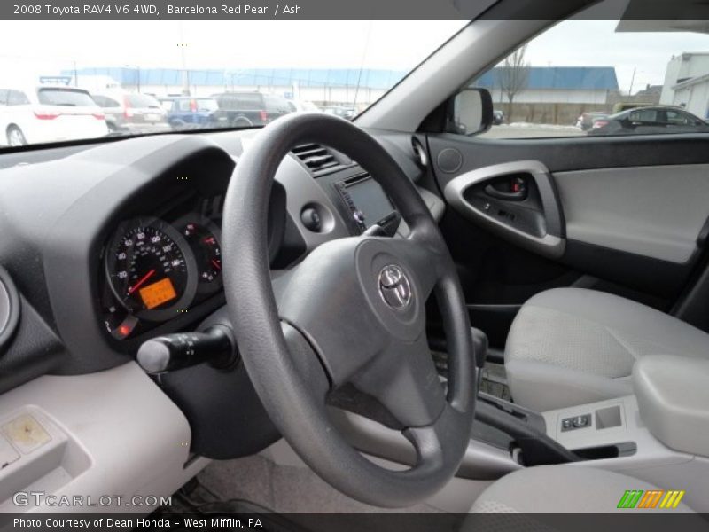 Barcelona Red Pearl / Ash 2008 Toyota RAV4 V6 4WD