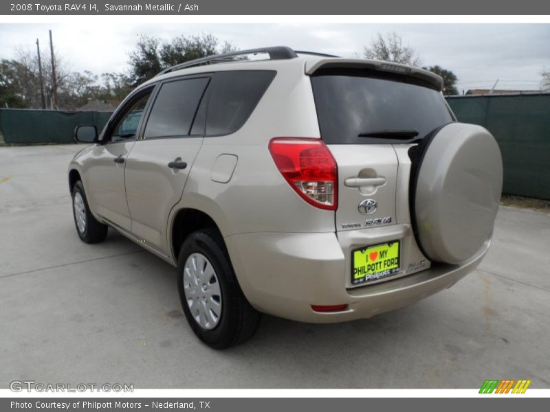 Savannah Metallic / Ash 2008 Toyota RAV4 I4