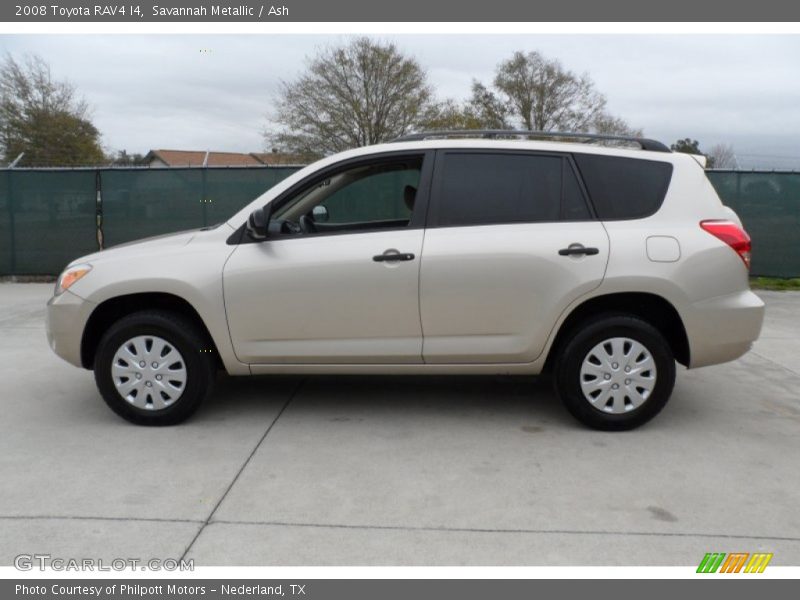 Savannah Metallic / Ash 2008 Toyota RAV4 I4
