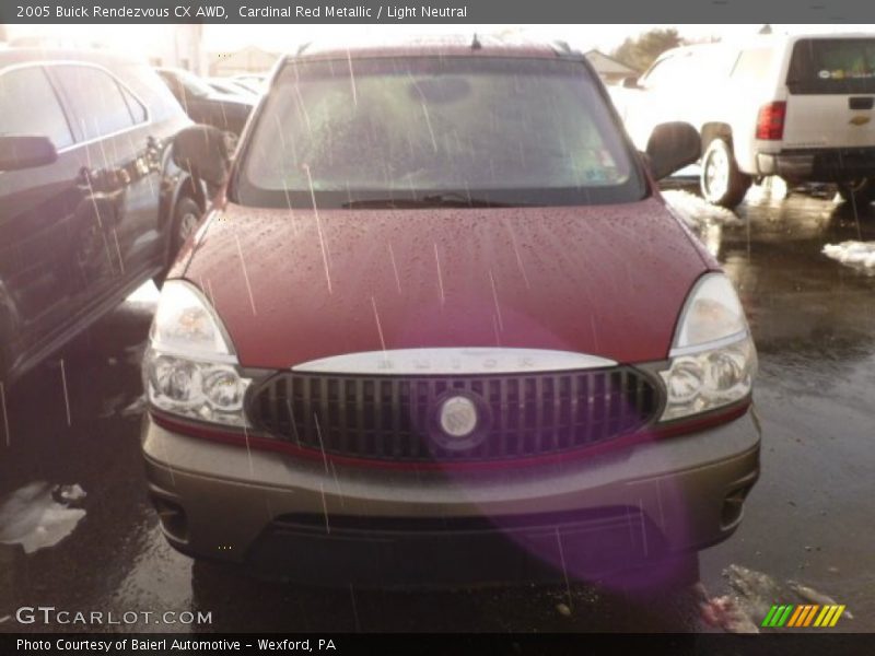 Cardinal Red Metallic / Light Neutral 2005 Buick Rendezvous CX AWD