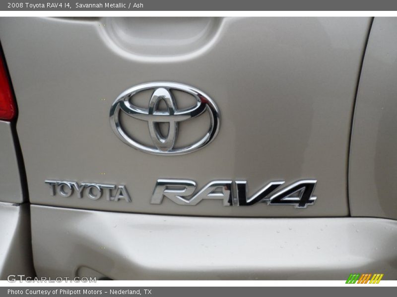 Savannah Metallic / Ash 2008 Toyota RAV4 I4