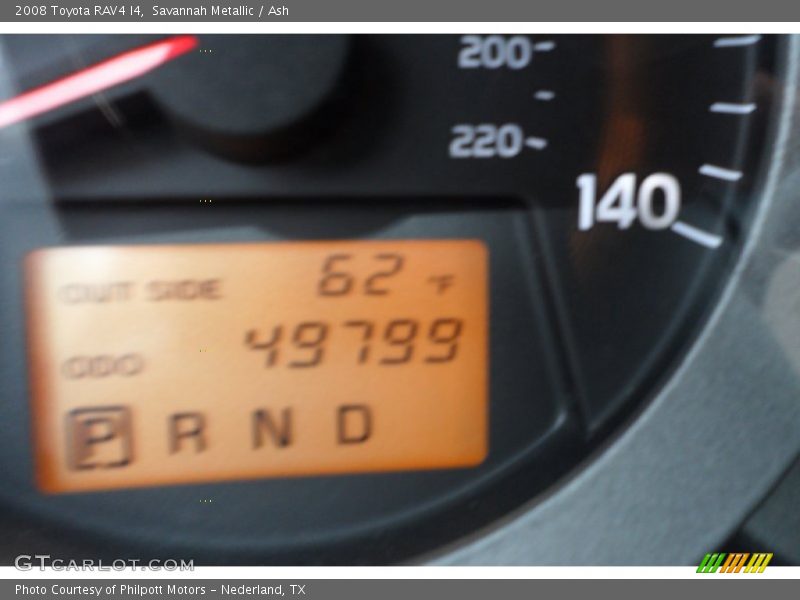 Savannah Metallic / Ash 2008 Toyota RAV4 I4