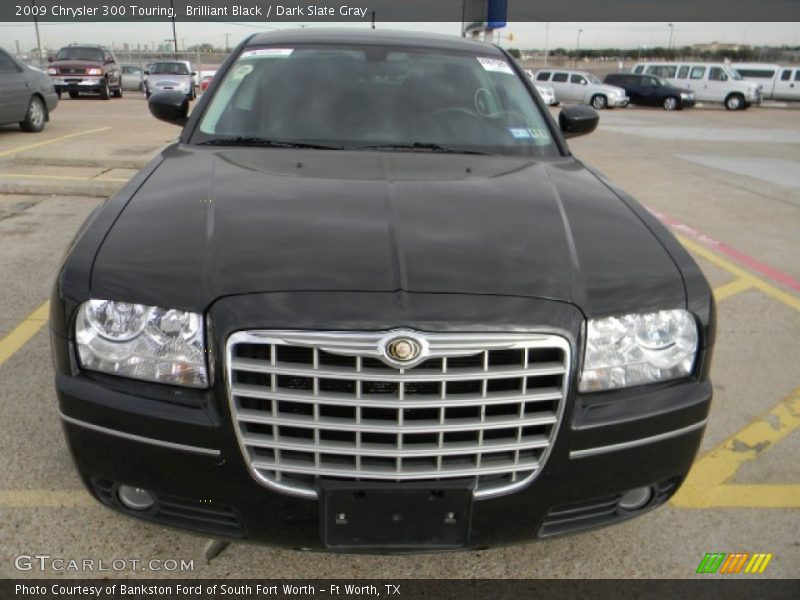 Brilliant Black / Dark Slate Gray 2009 Chrysler 300 Touring