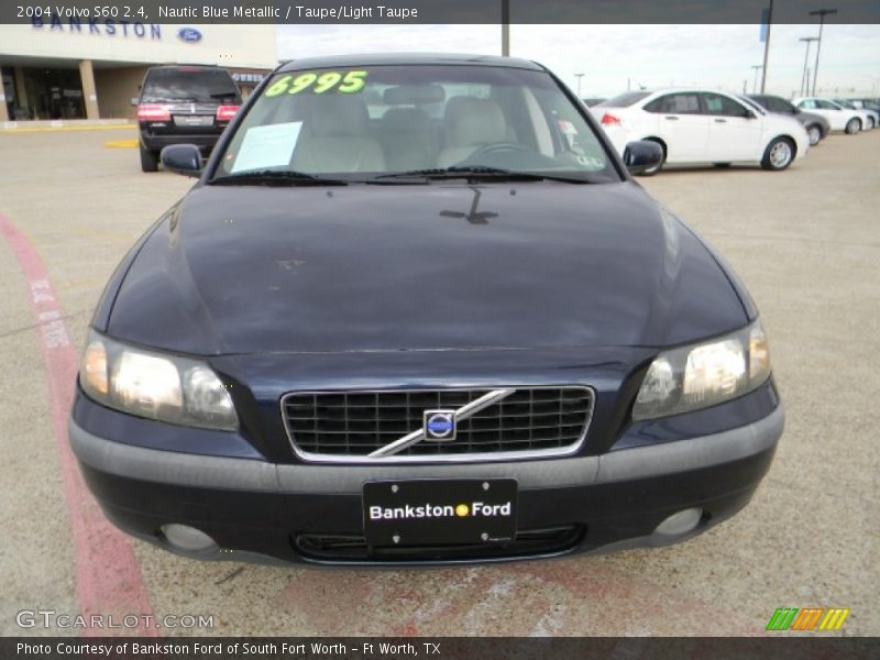 Nautic Blue Metallic / Taupe/Light Taupe 2004 Volvo S60 2.4