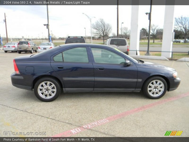 Nautic Blue Metallic / Taupe/Light Taupe 2004 Volvo S60 2.4