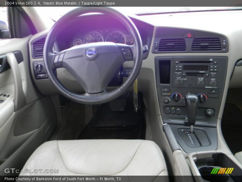 Nautic Blue Metallic / Taupe/Light Taupe 2004 Volvo S60 2.4