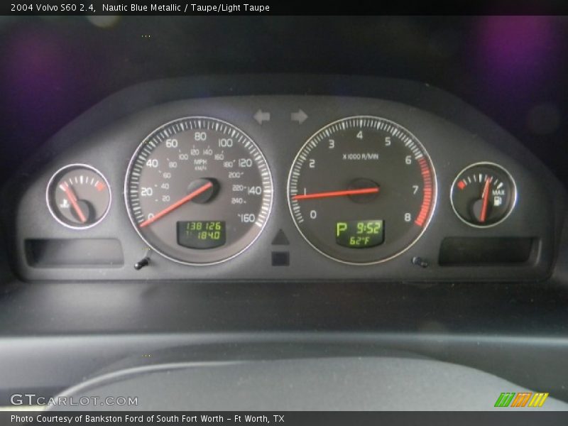 Nautic Blue Metallic / Taupe/Light Taupe 2004 Volvo S60 2.4