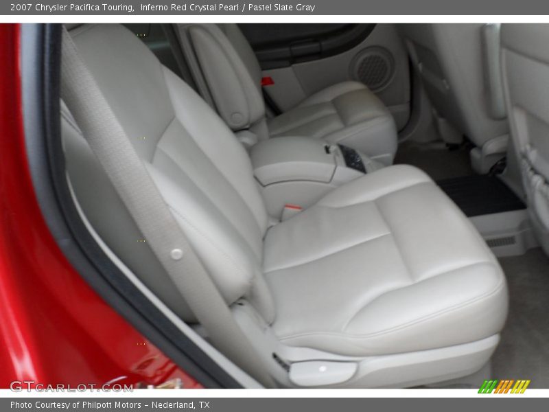Inferno Red Crystal Pearl / Pastel Slate Gray 2007 Chrysler Pacifica Touring