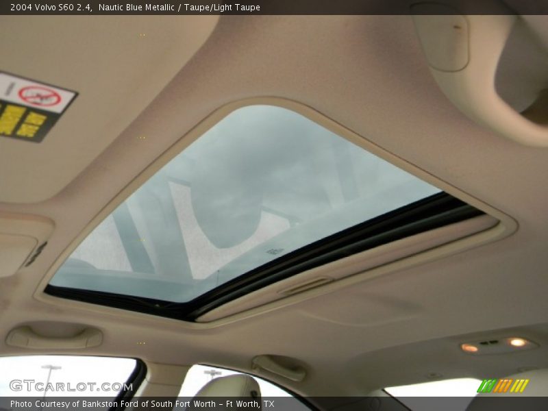 Nautic Blue Metallic / Taupe/Light Taupe 2004 Volvo S60 2.4