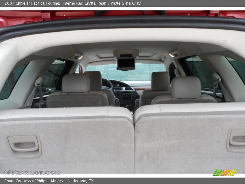 Inferno Red Crystal Pearl / Pastel Slate Gray 2007 Chrysler Pacifica Touring