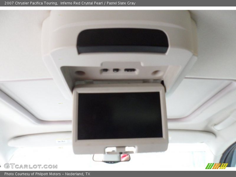 Inferno Red Crystal Pearl / Pastel Slate Gray 2007 Chrysler Pacifica Touring