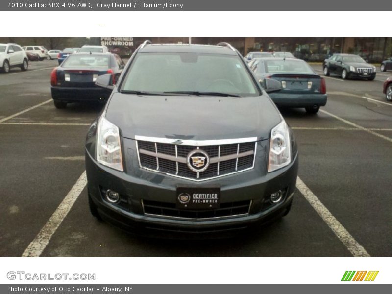 Gray Flannel / Titanium/Ebony 2010 Cadillac SRX 4 V6 AWD