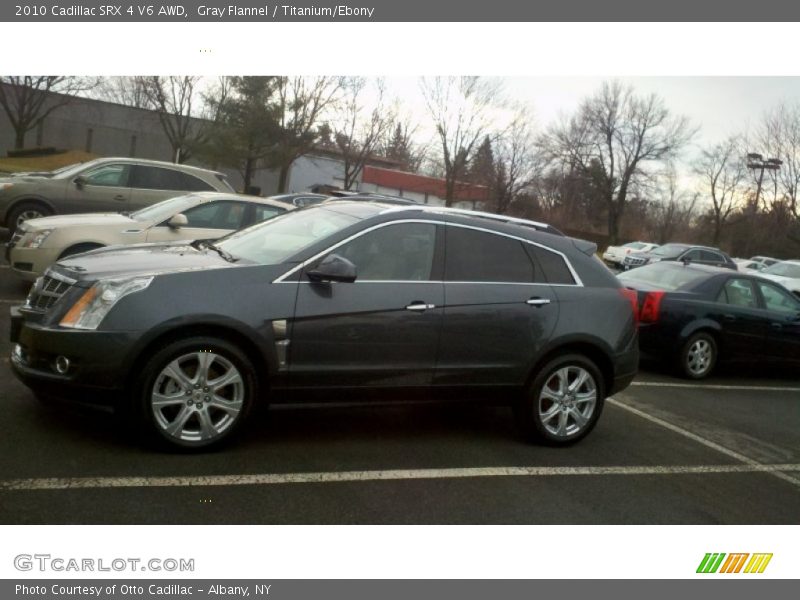 Gray Flannel / Titanium/Ebony 2010 Cadillac SRX 4 V6 AWD