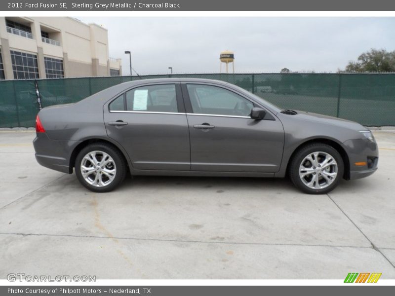 Sterling Grey Metallic / Charcoal Black 2012 Ford Fusion SE