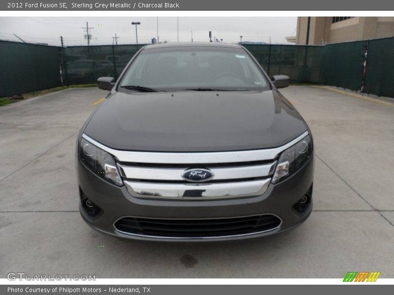 Sterling Grey Metallic / Charcoal Black 2012 Ford Fusion SE