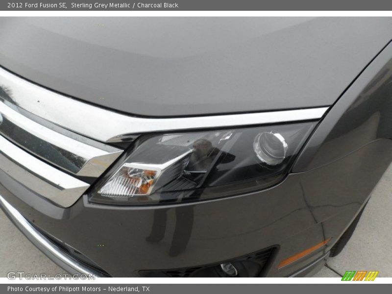 Sterling Grey Metallic / Charcoal Black 2012 Ford Fusion SE