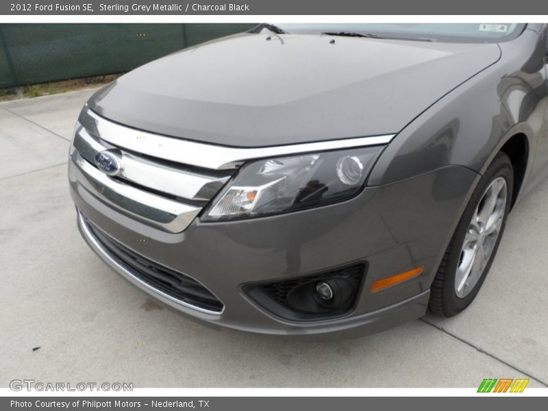 Sterling Grey Metallic / Charcoal Black 2012 Ford Fusion SE