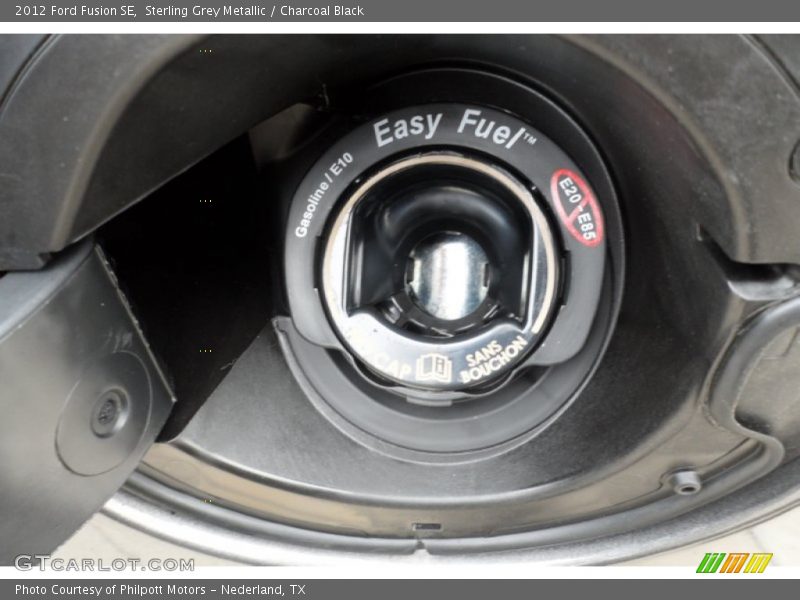 Sterling Grey Metallic / Charcoal Black 2012 Ford Fusion SE