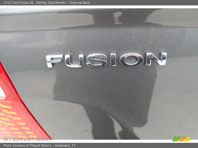 Sterling Grey Metallic / Charcoal Black 2012 Ford Fusion SE
