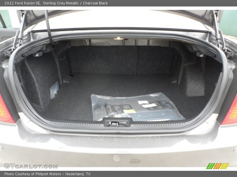 Sterling Grey Metallic / Charcoal Black 2012 Ford Fusion SE